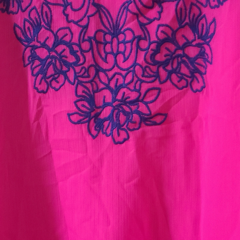 Torrid Sophie Chiffon Embroidered Swing Cami - Picture 16 of 16